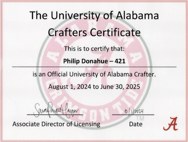 Alabama Planter Box (Officially Licensed)