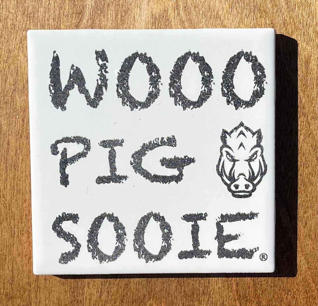 Arkansas Razorback Ceramic Coasters (Officially Licensed)