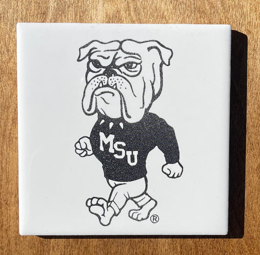 Mississippi State Bulldogs Ceramic Coasters (Officially Licensed)