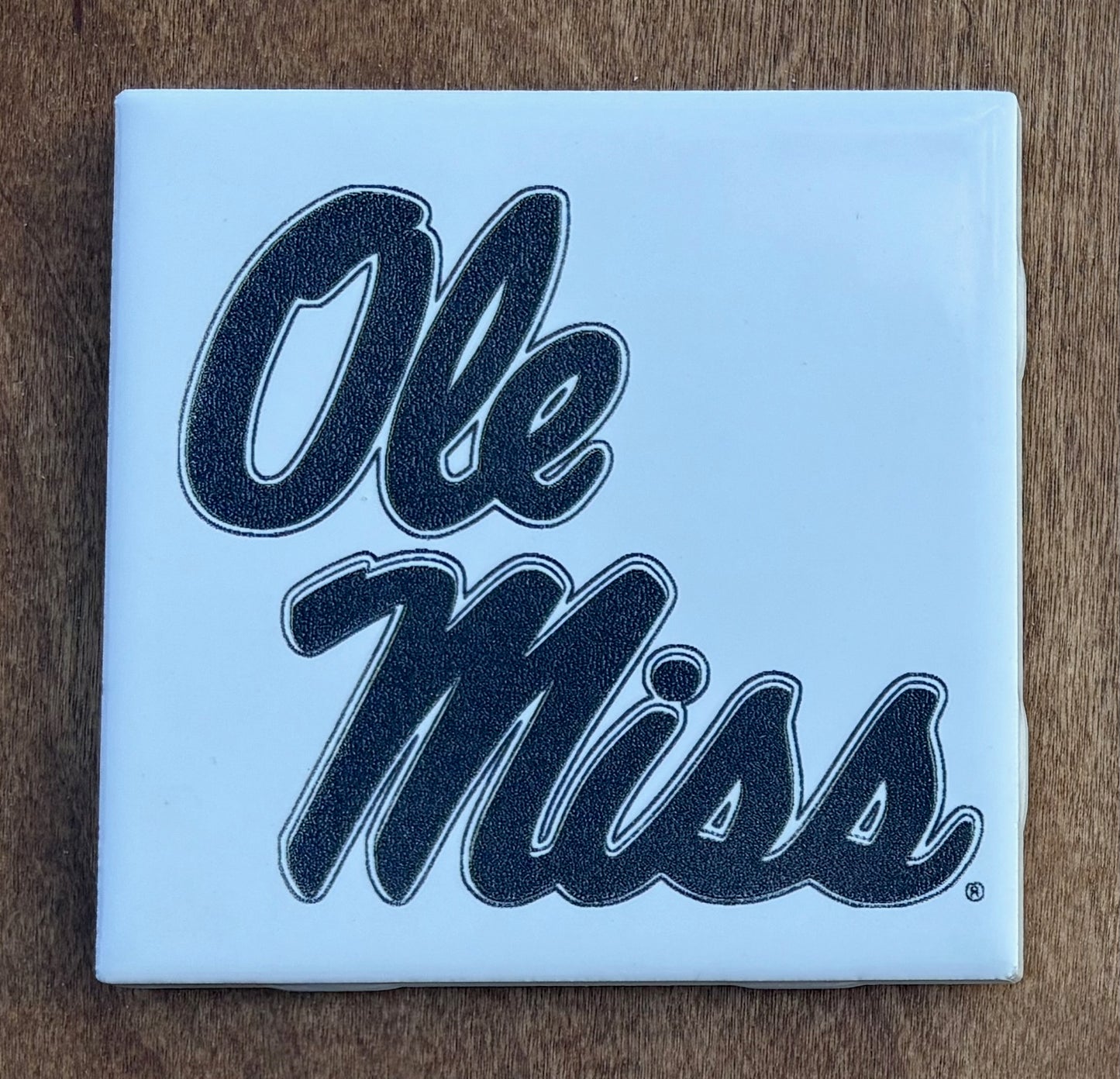 Ole Miss Rebels Ceramic Coasters (Officially Licensed)
