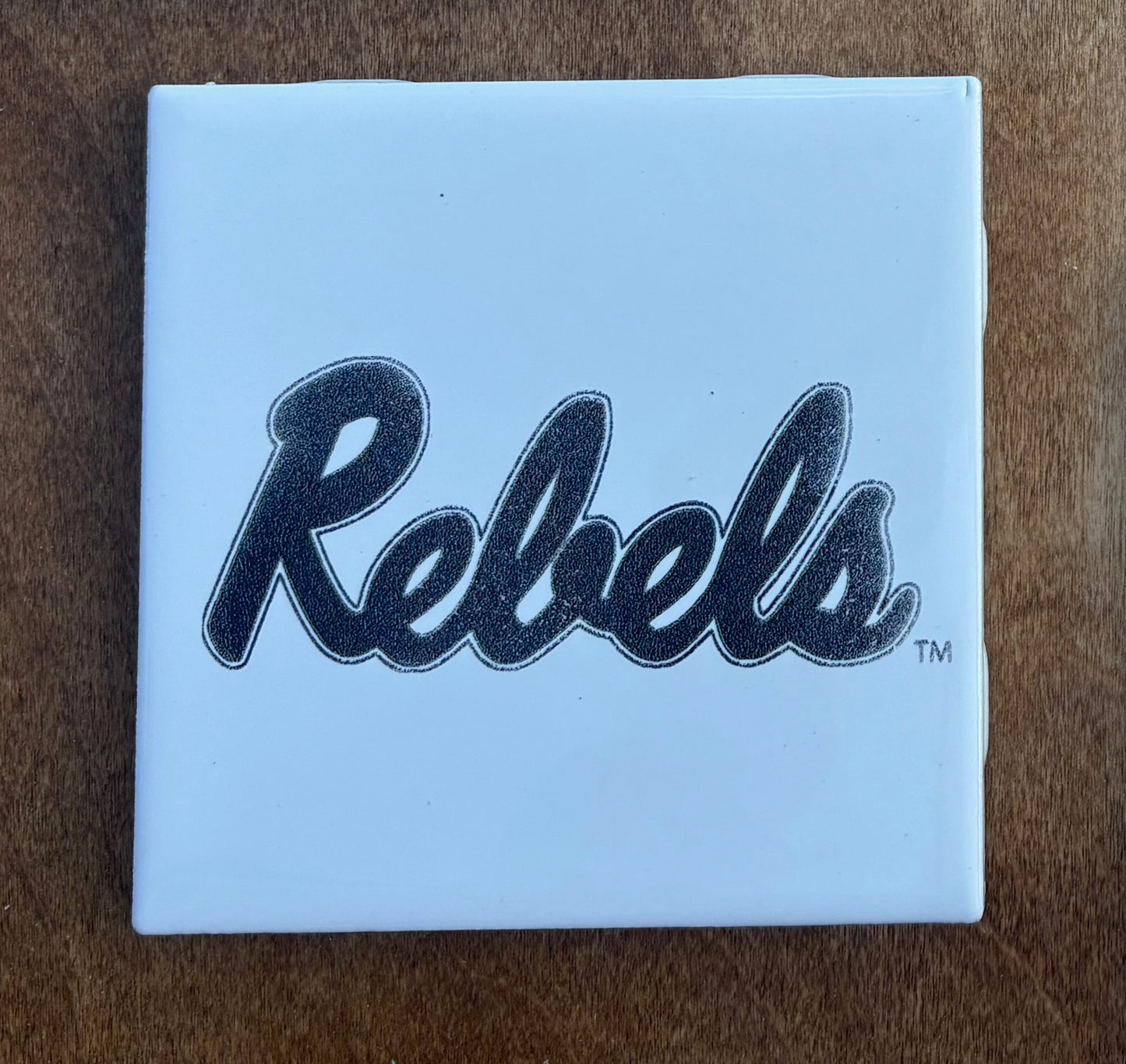 Ole Miss Rebels Ceramic Coasters (Officially Licensed)