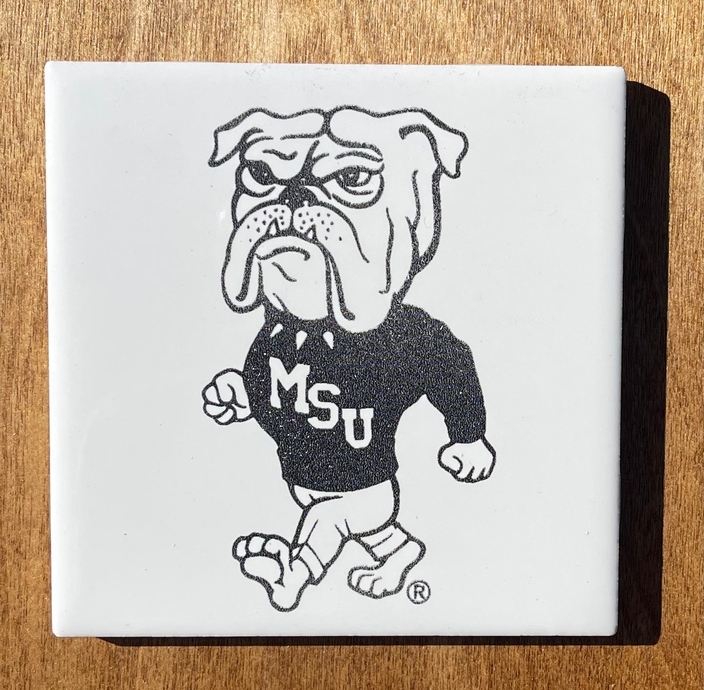 Mississippi State Bulldogs Ceramic Coasters (Officially Licensed)