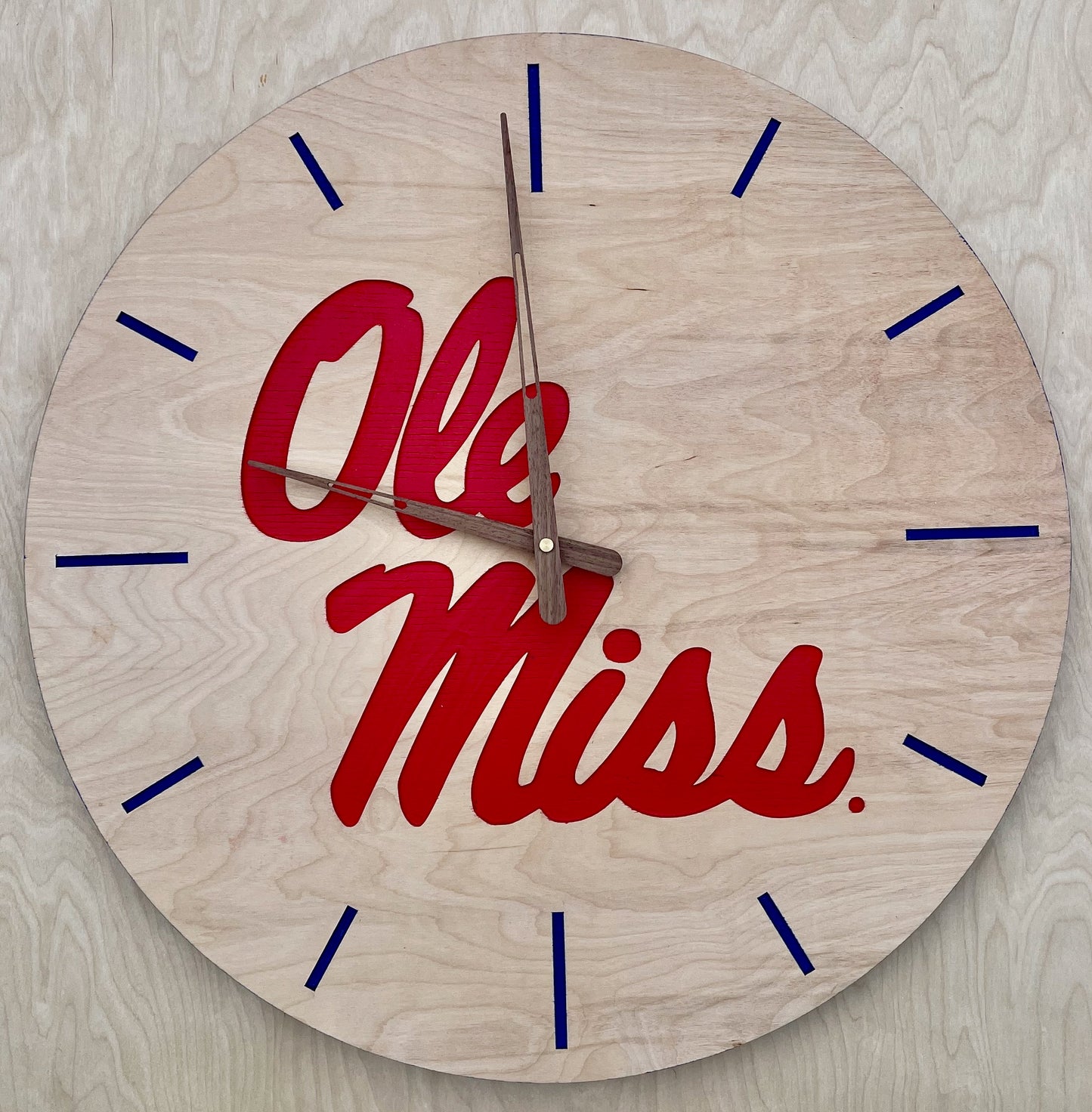 Ole Miss Rebels Wall Clock (Officially Licensed)