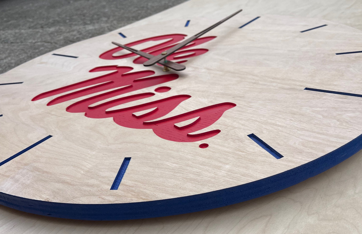 Ole Miss Rebels Wall Clock (Officially Licensed)