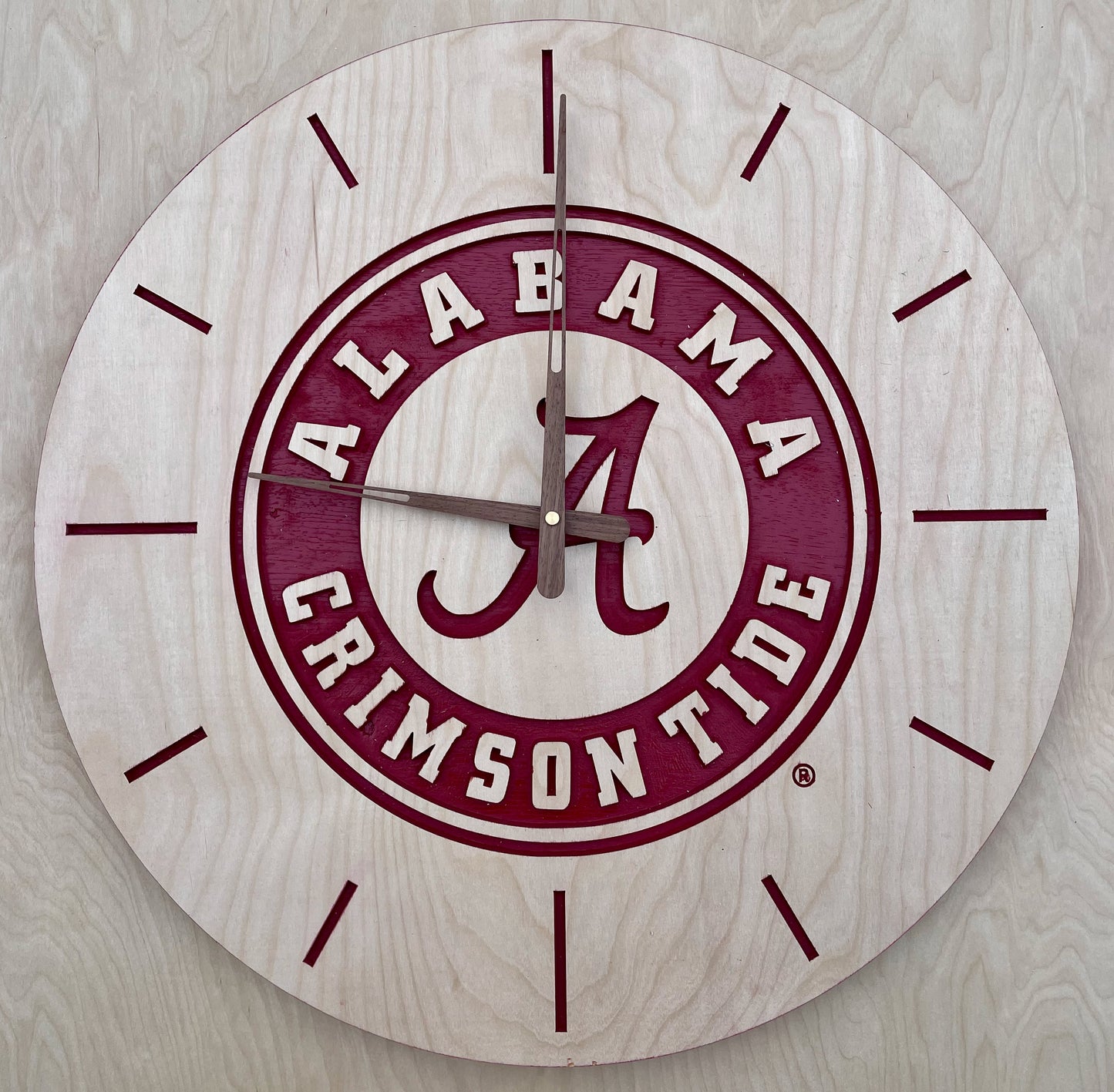 Alabama Wall Clock (Officially Licensed)