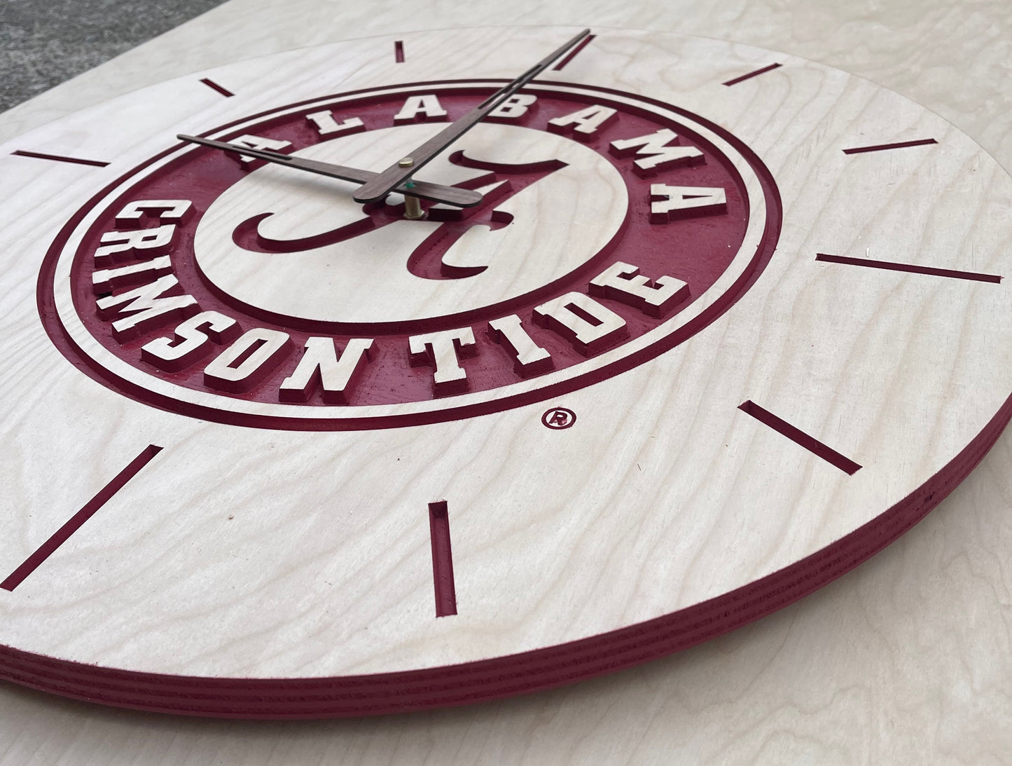 Alabama Wall Clock (Officially Licensed)