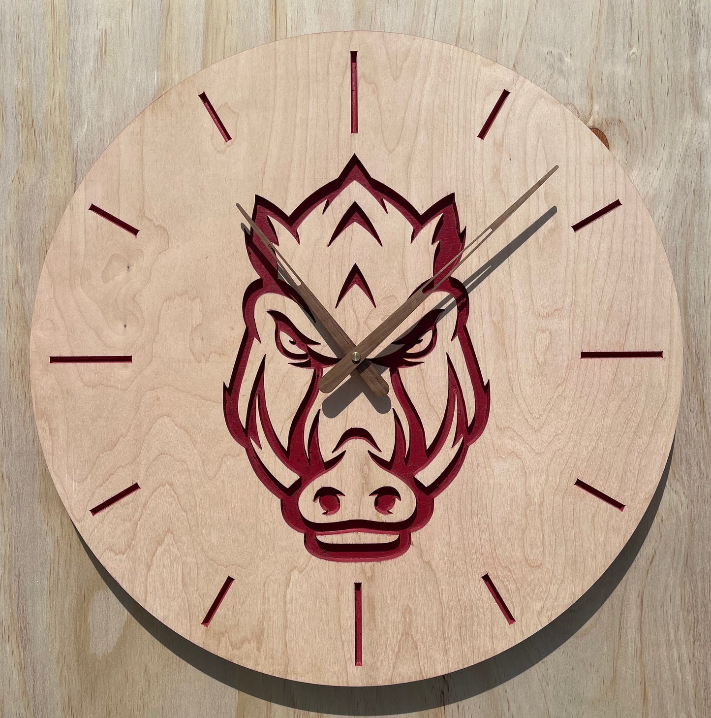 Arkansas Razorback Wall Clock (Officially Licensed)