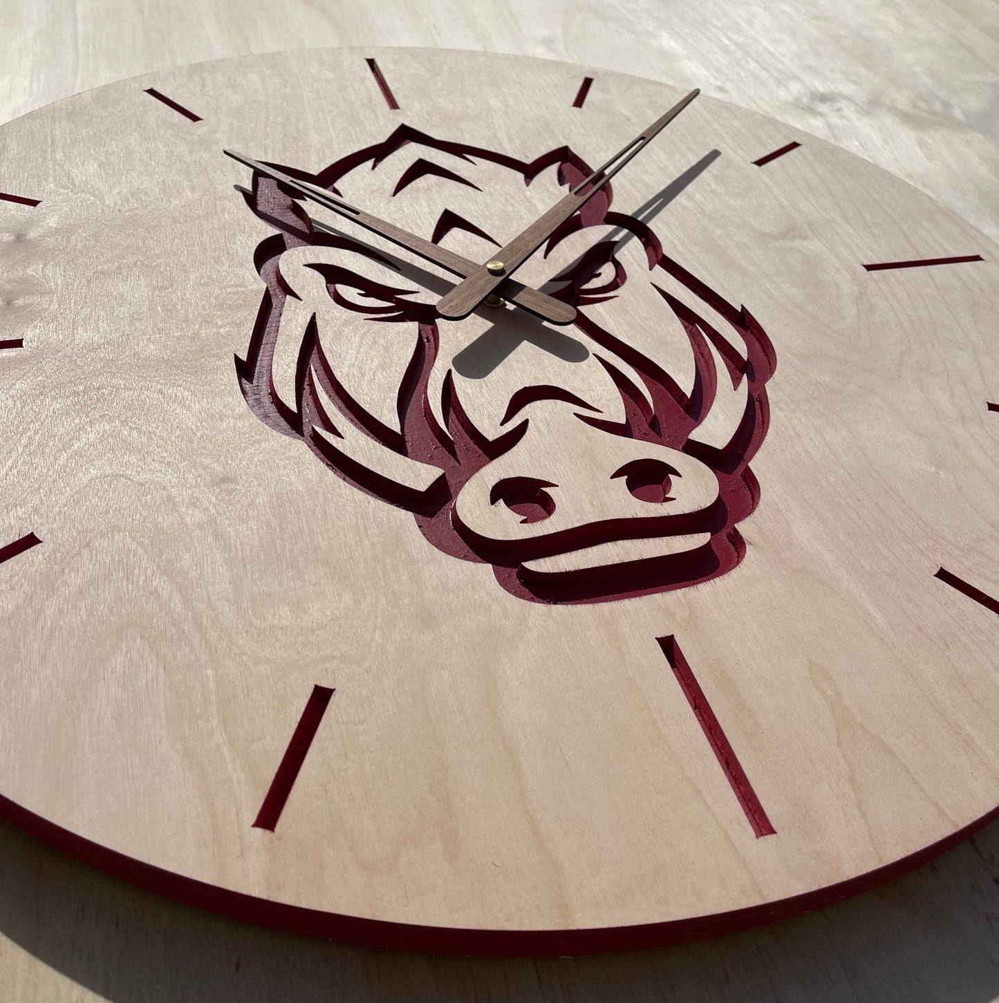 Arkansas Razorback Wall Clock (Officially Licensed)