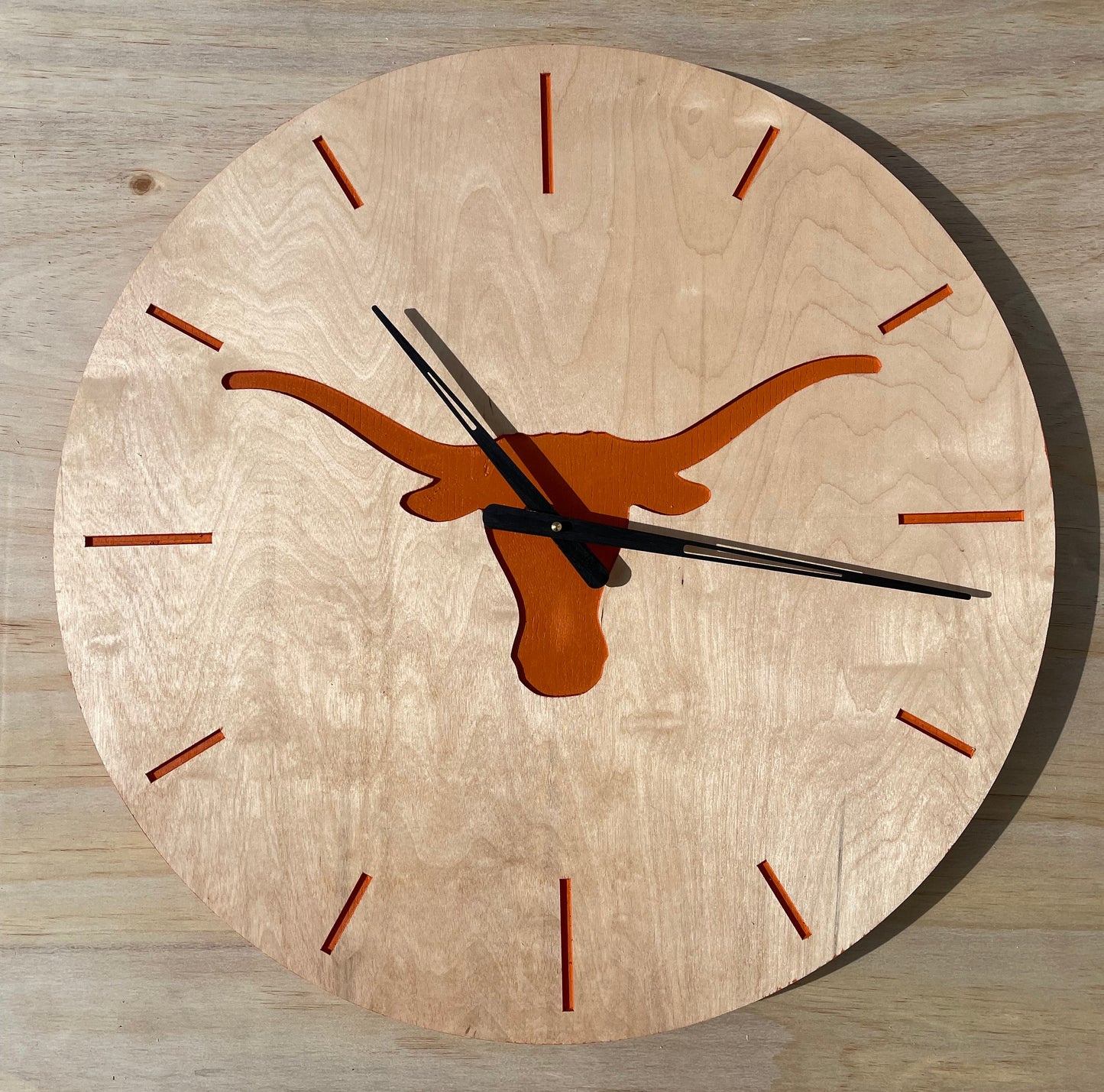 Texas Longhorn Wall Clock (Officially Licensed)