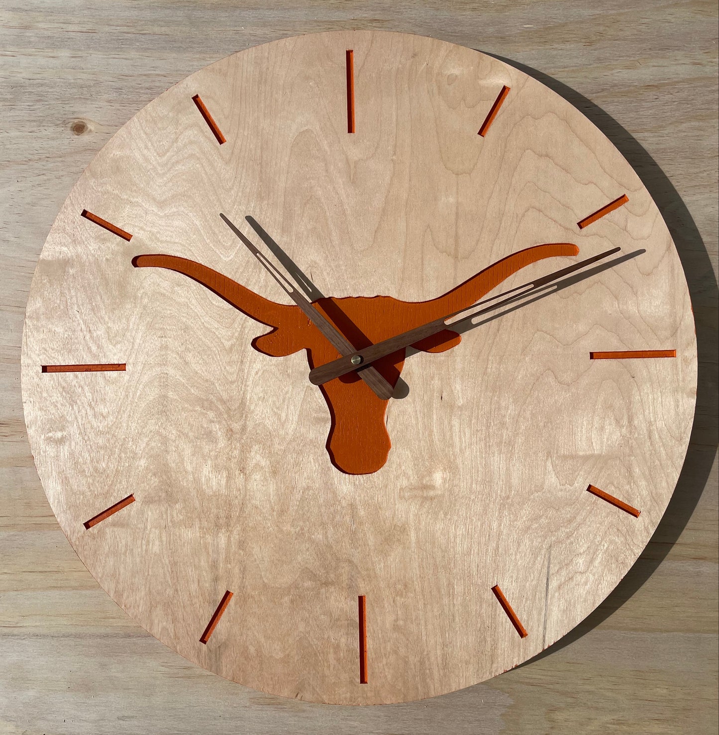 Texas Longhorn Wall Clock (Officially Licensed)