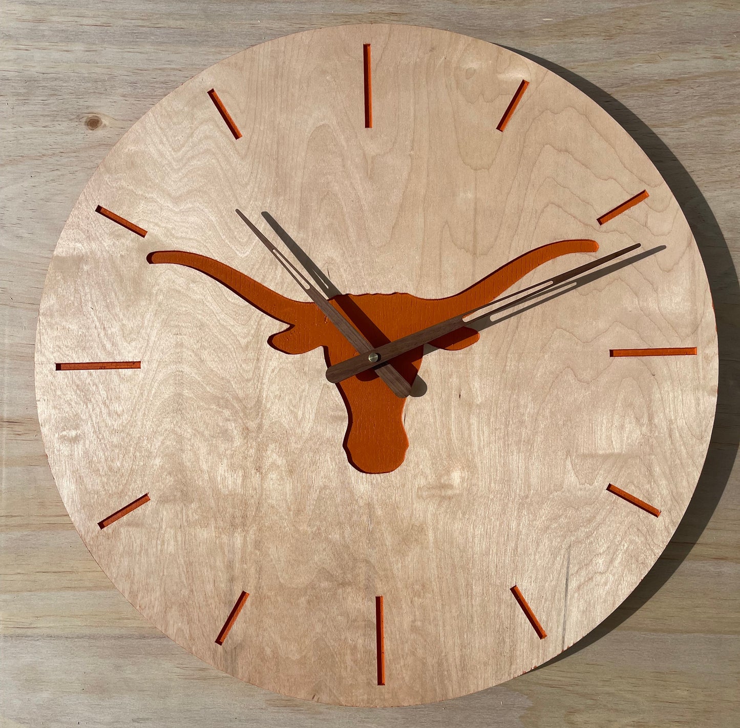 Texas Longhorn Wall Clock (Officially Licensed)