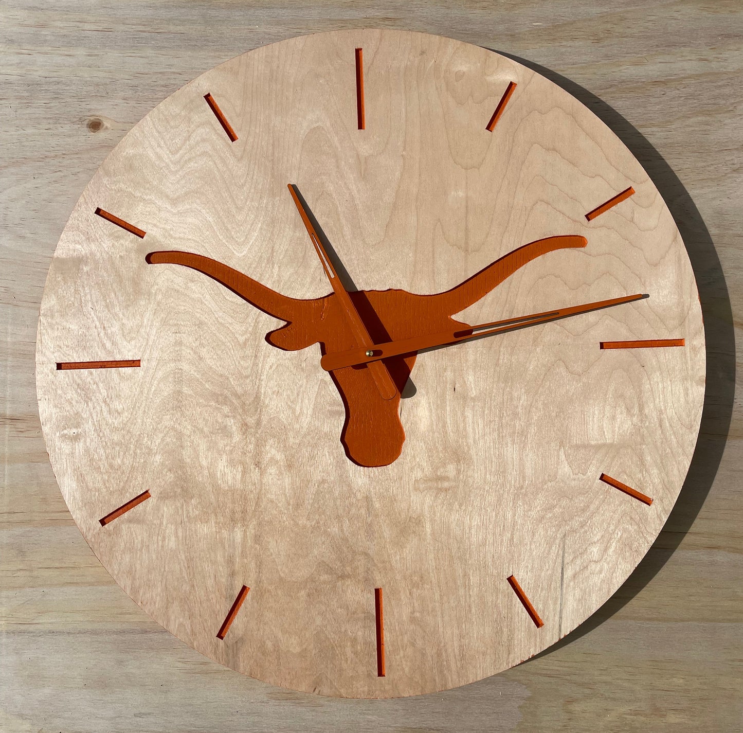 Texas Longhorn Wall Clock (Officially Licensed)