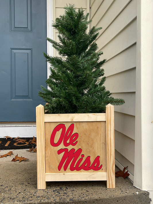 Ole Miss Planter Box (Officially Licensed)
